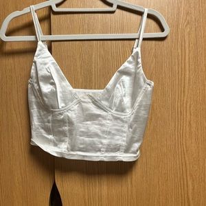White Corset Top